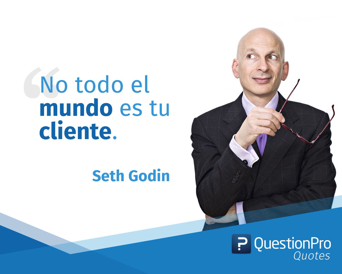 Esmi_qpro's tweet photo. #SetGodin: No todo el mundo es tu #cliente. Identifica a tu #público meta y enfócate en el. https://t.co/8gzrieEWuE