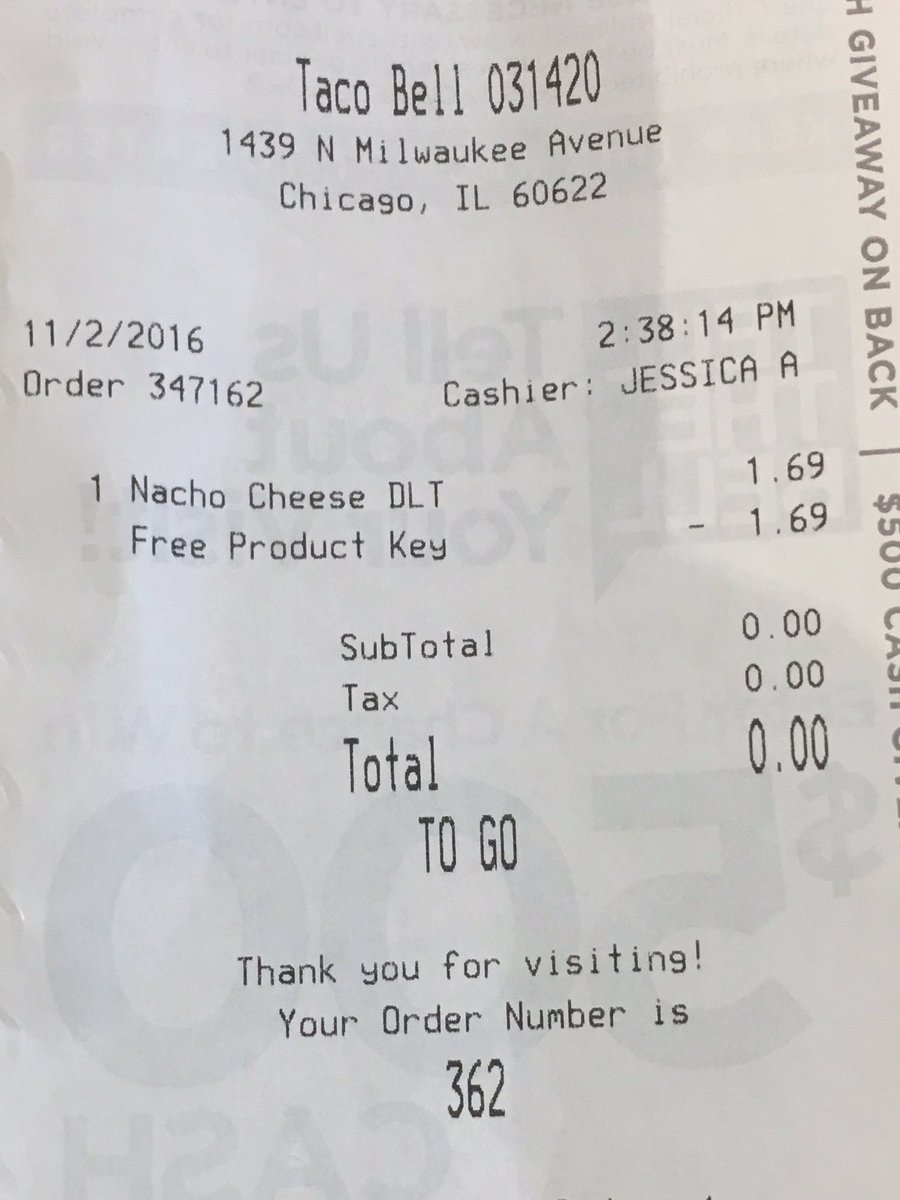 blucu's tweet photo. Second best free taco I've ever had. #TacoBell #FreeTacos #TacoWednesday #GoCubs https://t.co/UnABuCBYnX