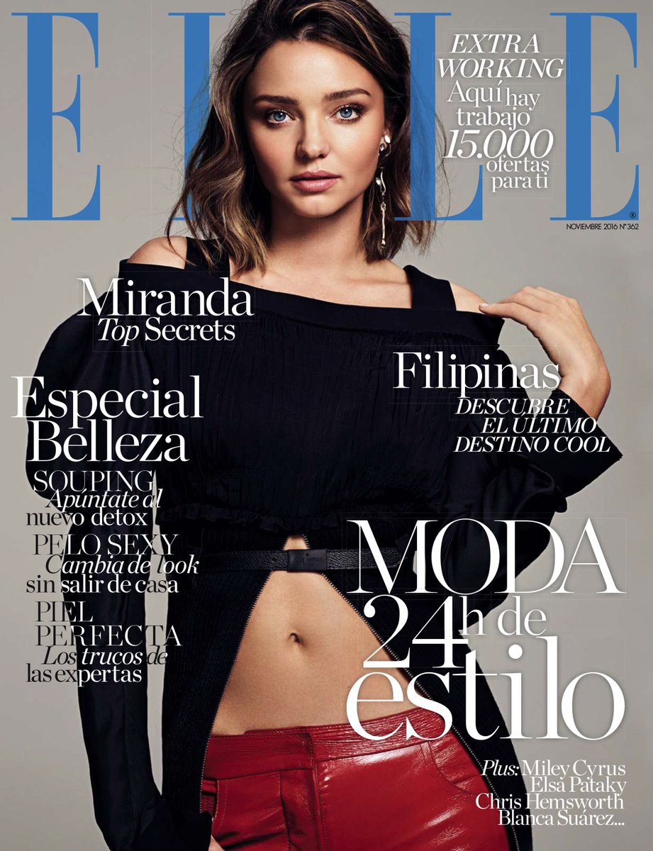 TheWallGroup's tweet photo. .@MirandaKerr by #NinoMunoz for @elle_es
#Makeup by #LisaStorey.
#Manicure by @Ashlie_Johnson. https://t.co/a8EczLayKd