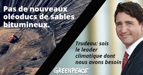 filipo2010's tweet photo. Dites @JustinTrudeau plus de pipelines de sables bitumineux #StopKM #StopEE https://t.co/fEGf28b7JN #StopKM https://t.co/AMZLX8G7Wc