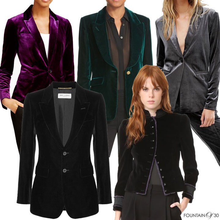 FountainOf30's tweet image. Fall Fashion Must: Velvet Jackets #trends #over40trends #howtowear @asos @maisonvalentino… fountainof30.com/velvet-jackets…