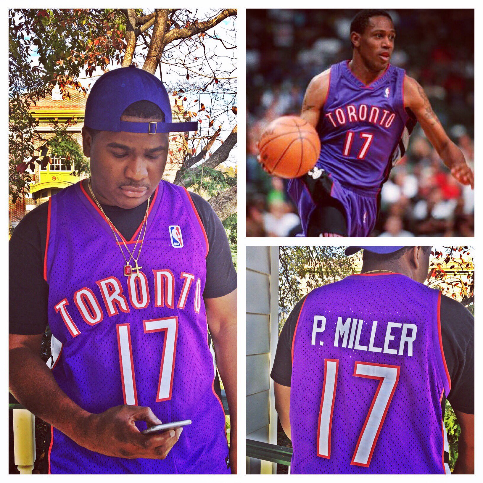 p miller toronto raptors jersey