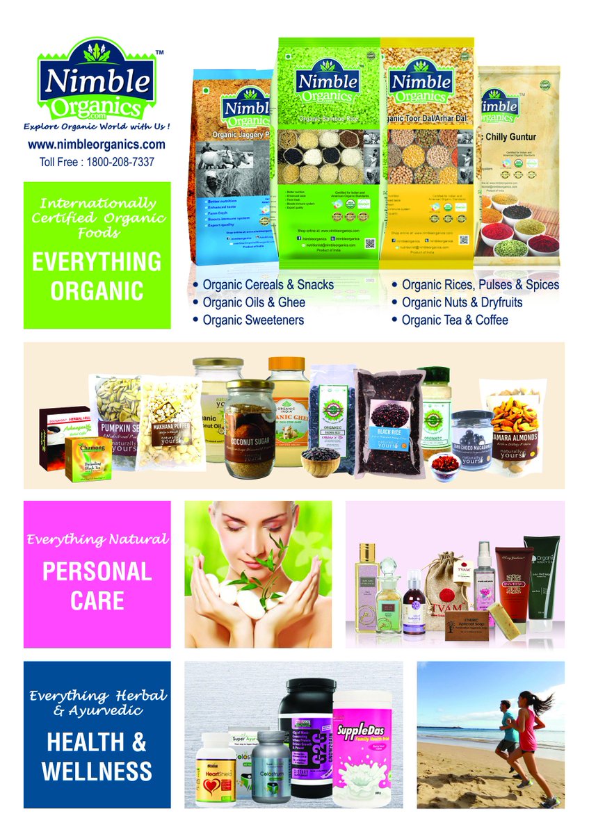 Up to 30% OFF on nimbleorganics.com. Use coupon code: NIMBLE10OFF. Offer valid 4 days. #Organic #PersonalCare #Natural #Women #India