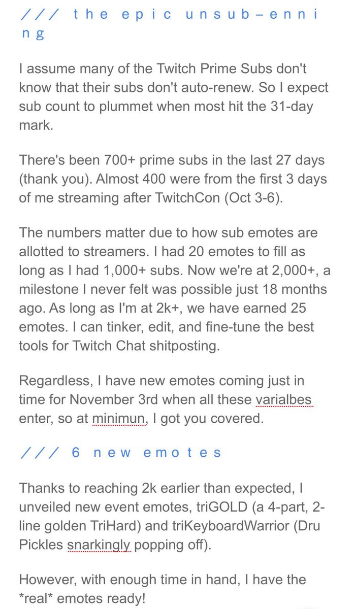 tempo trihex on twitter bringing back streamnewsletter re sub