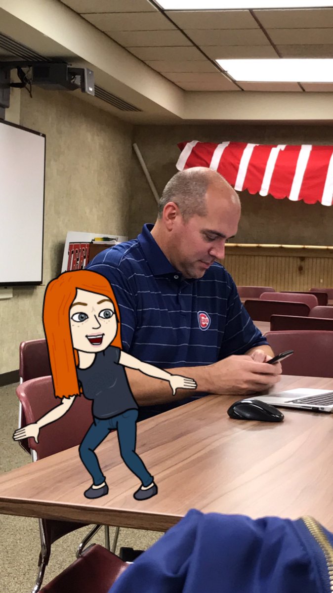 KellyCCaudill's tweet photo. Twitter fun with this guy! @EdTechMatthew #lscpd https://t.co/jEgbDNCpXi