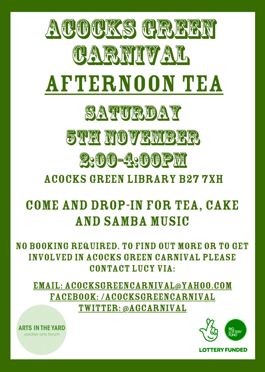 AGCarnival's tweet photo. Making plans for our Tea Party event on Saturday. Hope to see you all there! #acocksgreenlibrary #acocksgreen #community #arts #Birmingham https://t.co/1UNfysKXhM