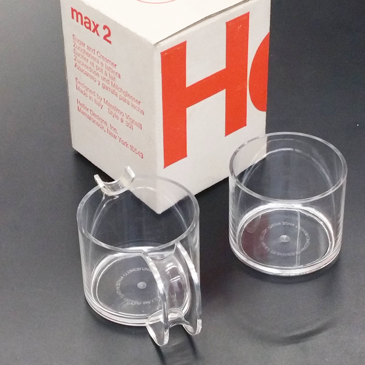 VignelliCenter's tweet photo. Found in the #archives! @HellerInc Max 2 creamer &amp; sugar set #design by #Vignelli. #design #designhistory #modernism https://t.co/iD4R4gVjDo