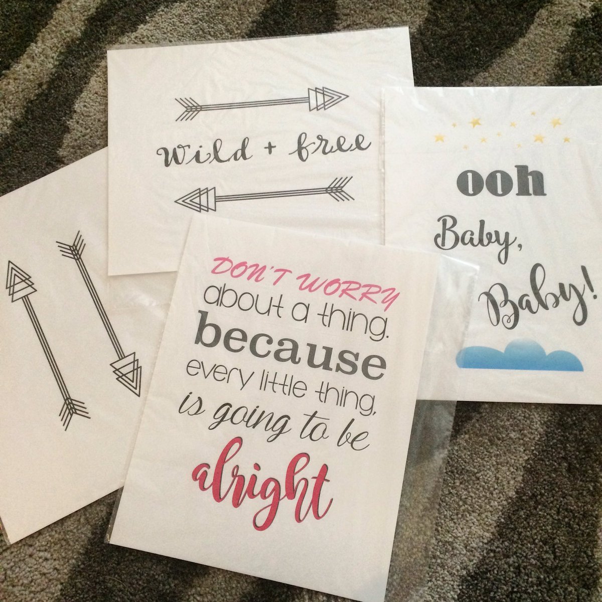 wildandwickedca's tweet photo. New Nursery or home Prints! #wildandfree #oohbabybaby #arrows #bobmarley #yyc #yycnow #handmadeinyyc #infinitybabyaccessories https://t.co/CN5UANjMzR