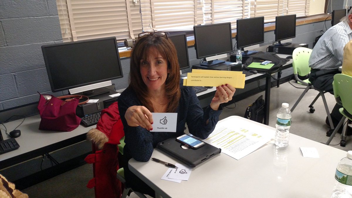 Thumbs up to another successful statewide learning event for Teacher Center Directors #fallfocus16.<a href="/NYSEDNews/">NYS Education Department</a>