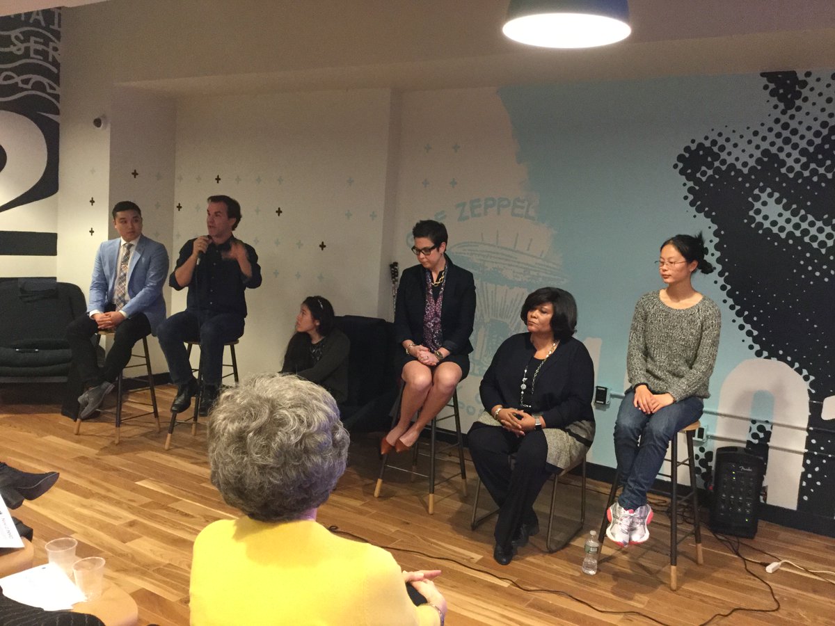 "Work is an opportunity for individuals to find their best self" <a href="/atkinson000/">Brandon Atkinson</a> #DiversityAtWork Panel @happyjobsbykazi <a href="/StartUP52X/">Startup52</a> #kitnyc