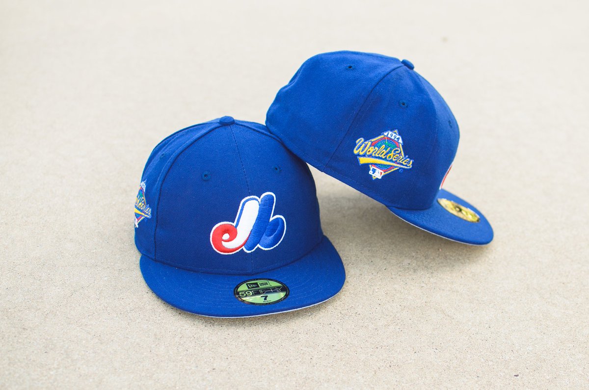 expos 1994 world series hat