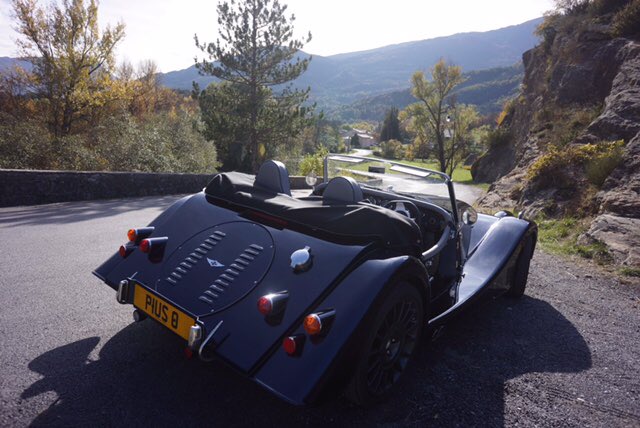 A road trip around France with an almighty soundtrack! Pics from new Plus 8 customer Malcolm Donald have got us dreaming... #MorganAdventure