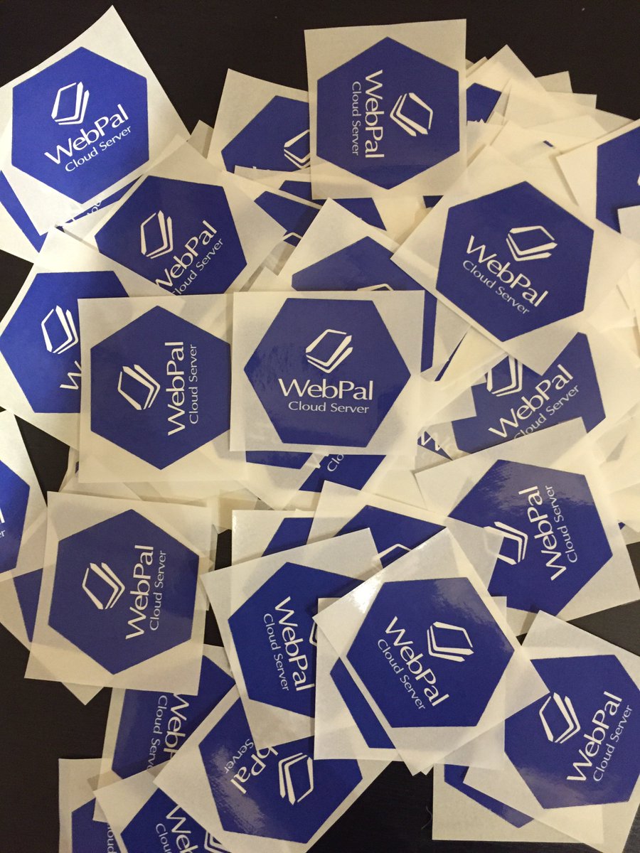 webpalcloud's tweet image. WebPal polygon stickers are ready for #TrueNorthPHP tomorrow! Stop by our table to pick one up! #cloud #webdev