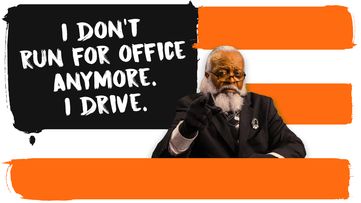 SixtUSA's tweet photo. Don't run, drive! Join the movement at https://t.co/kZ1RwXNkFD #sixtforpresident #ImWithSixt #MakeCarRentalGreatAgain https://t.co/aOlbXbJ0wj