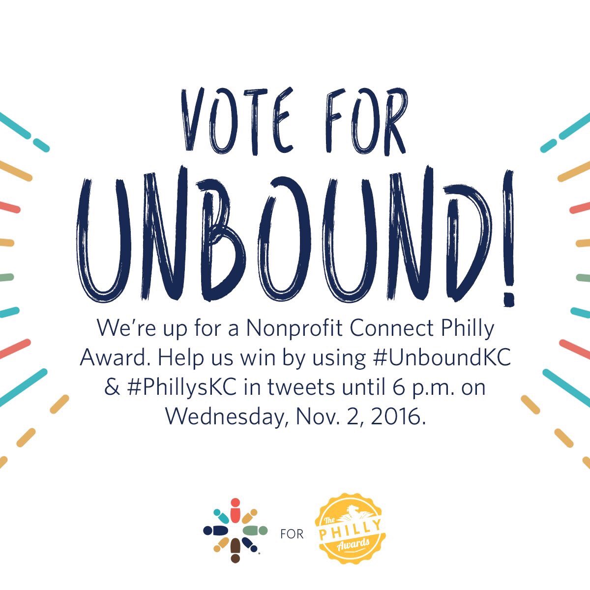 ChristieAppel's tweet photo. Help #UnboundKC win a #PhillysKC! https://t.co/CaUf1FwJam