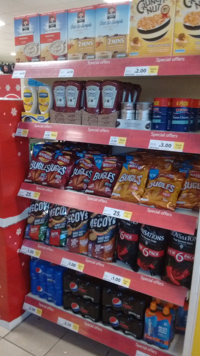 If your popping into Holyhead Road this week why not try some of our Xmas range . Large tubs of celebrations, quality street are £4 .