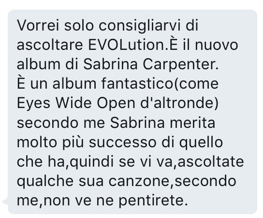 SEGRETlFANDOM's tweet photo. #SabrinaCarpenter 
#EVOlution https://t.co/t9SIIB9EnN