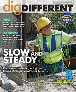 CoryEditor's tweet image. Nov/Dec issue of @DigDIFFERENT is in the mail! Check out the profiles on @DigItExcavating &amp;amp; Panetta in the issue! #hydroexcavation #hydrovac
