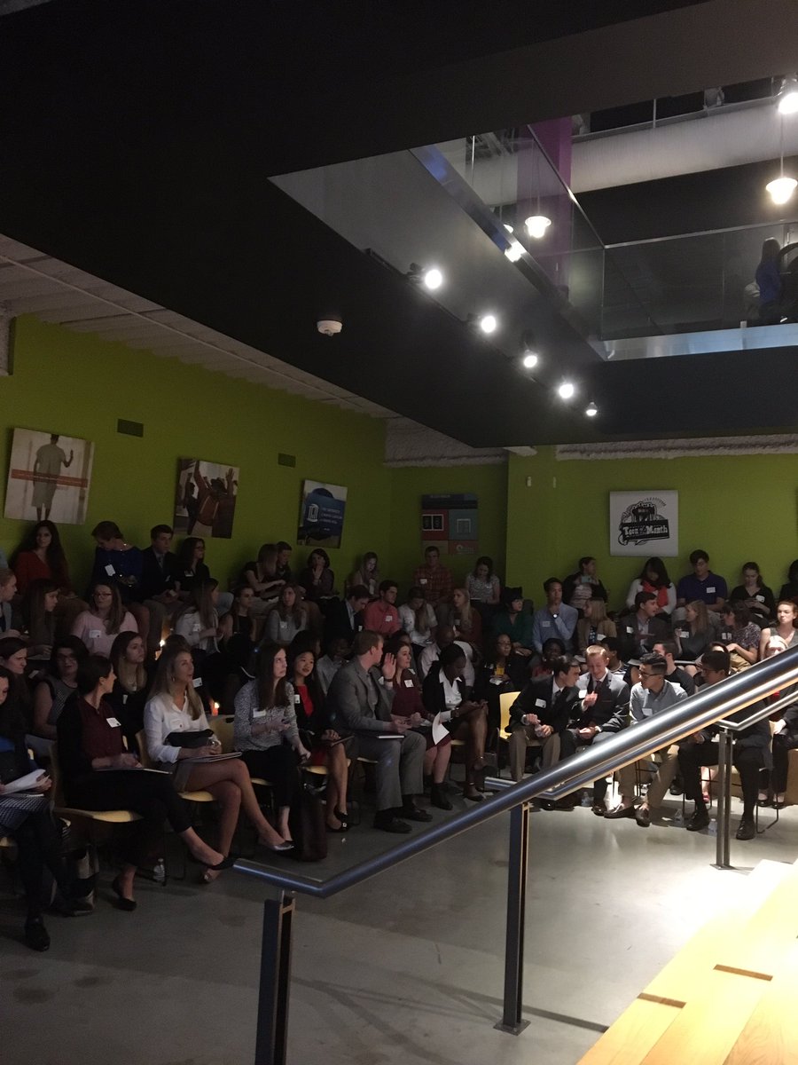 We've got a packed house for our 10th Annual Student Networking Night! Stay tuned for live updates: