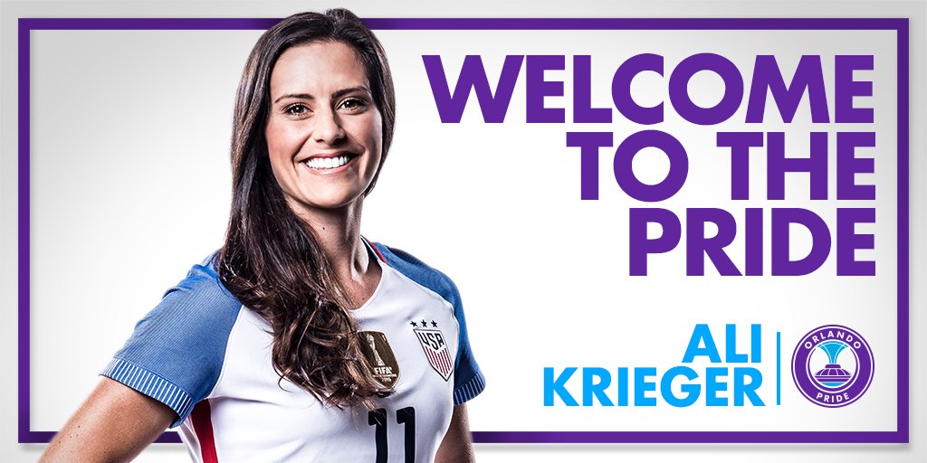ORLPride's tweet photo. The Pride has acquired defender @alikrieger from the @WashSpirit. Welcome to Orlando, Ali! 

Read: https://t.co/zBOXs3zirL https://t.co/McpYkqjKVe