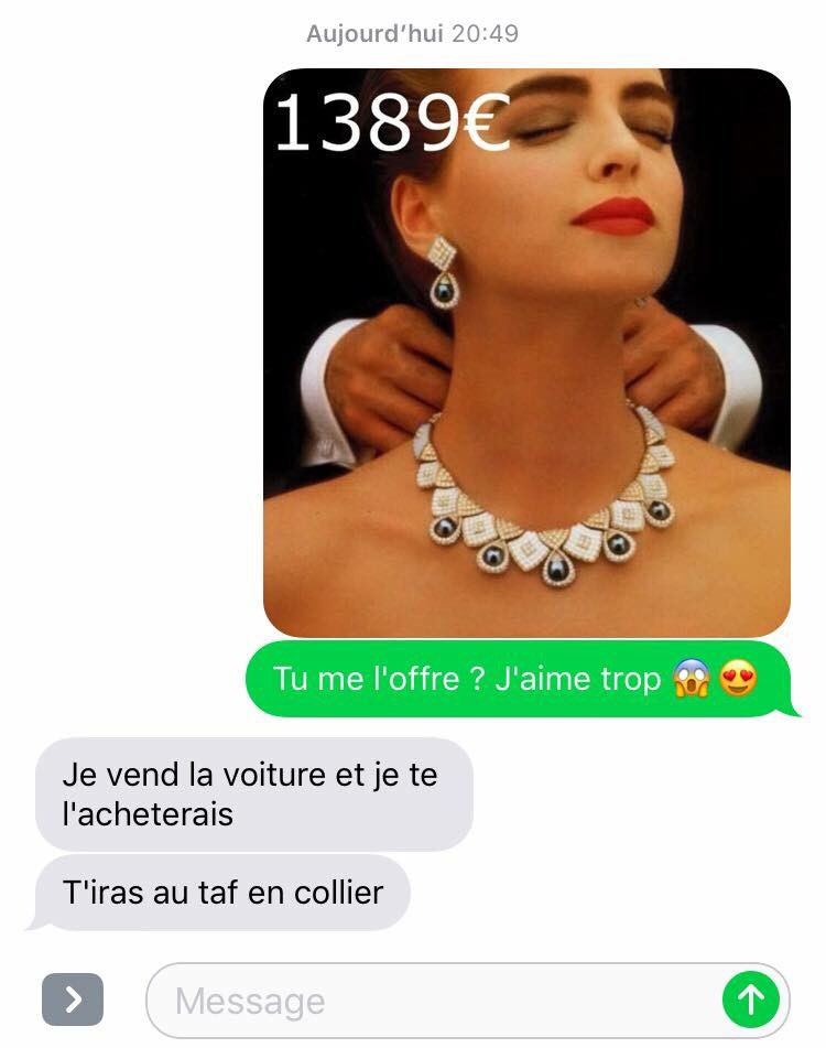 Marzovski_'s tweet image. Jsuis mort regardez ce qui lui a rep mdrrr