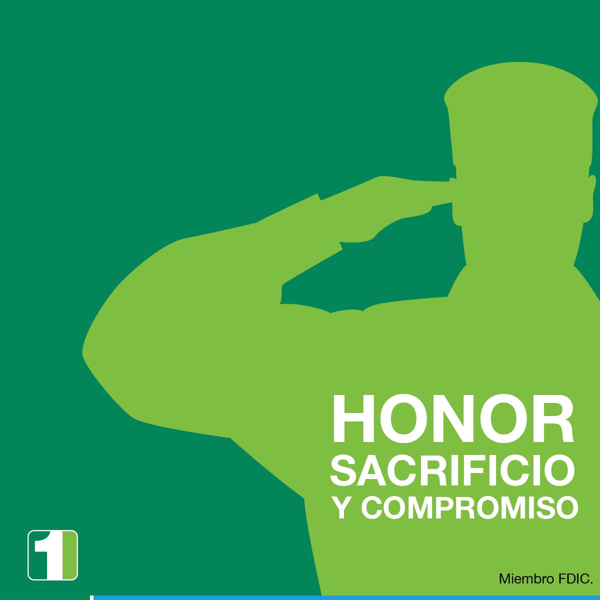 FirstBankpr's tweet photo. Hoy rendimos honor y gratitud a todos los hombres y mujeres que sirvieron en las Fuerzas Armadas. #DíaDelVeterano #FirstBankPR https://t.co/FTZ8UfPaTS