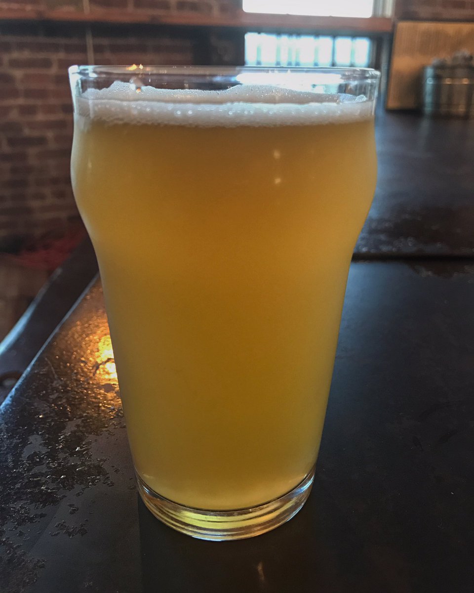 GIGA BOSS DOUBLE IPA; it's a strong ass double IPA. Not as drinkable but tasty. It's sipable. #strongIPA #NYBREWS <a href="/NewburghBrewing/">Newburgh Brewing Com</a>