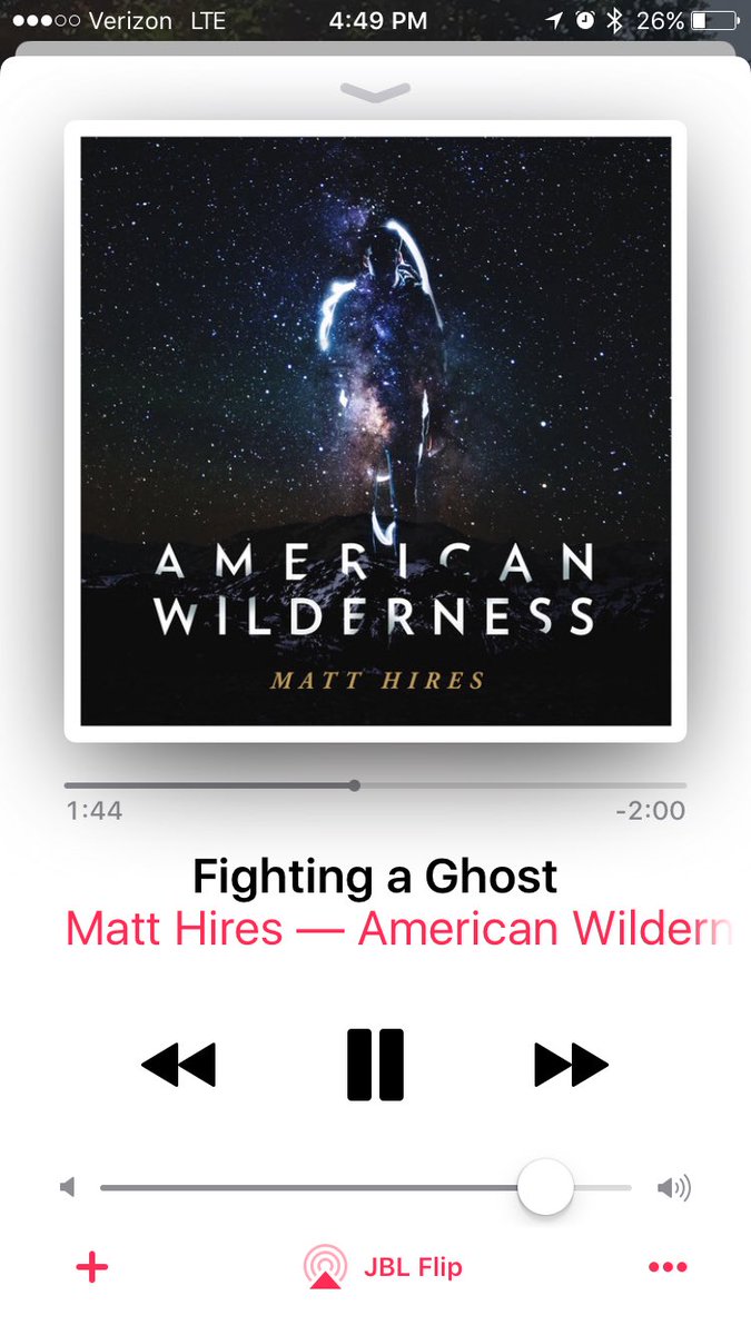 strongmusicvibe's tweet photo. #FightingAGhost @matthires #NowPlaying https://t.co/Vlmy6ZsJEV