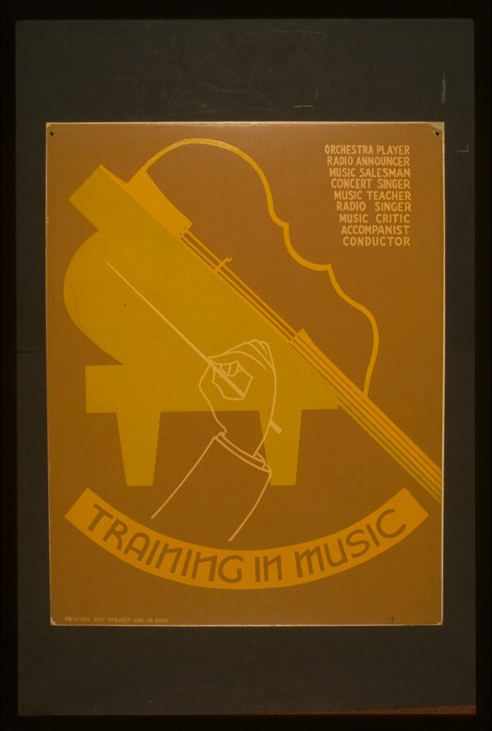 Training in music (Blanche L. Anish. Ohio, 1937.)