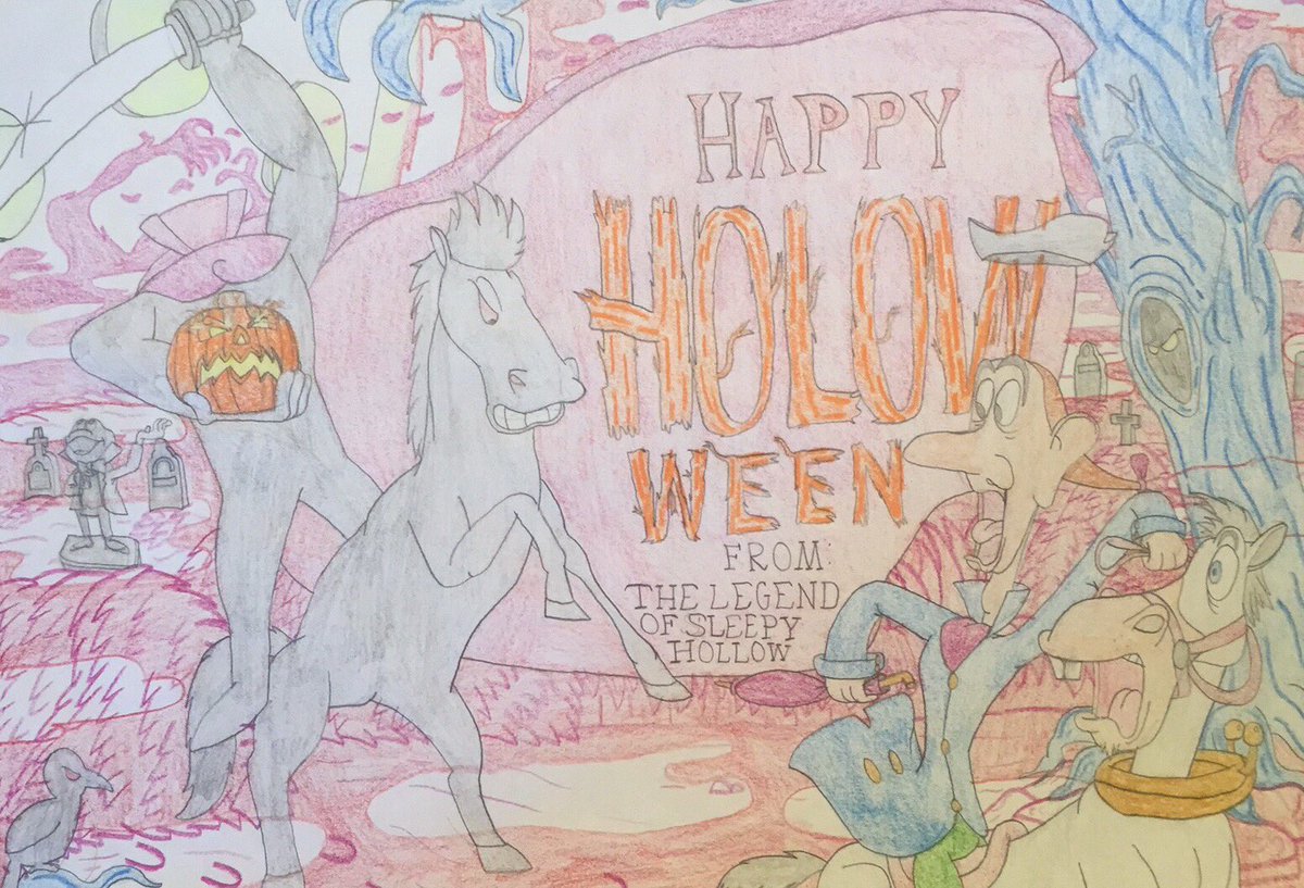 fionatoadgirl's tweet photo. Happy Hollow-ween!! Never too late for a #HeadlessHorseman #IchabodCrane #SleepyHollow  moment!! #autismawareness #Autism #toadgirl https://t.co/0PG81PgAML