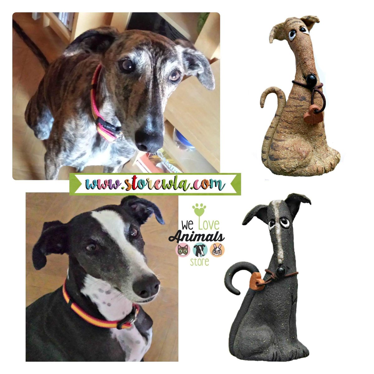 Store_WLAnimals's tweet photo. Imanes de barro refractario con forma de nuestros #galgos divinos. Los encuentras en https://t.co/LKBCNXlHFm
#regalos #regalosespeciales https://t.co/kumxcHbW04