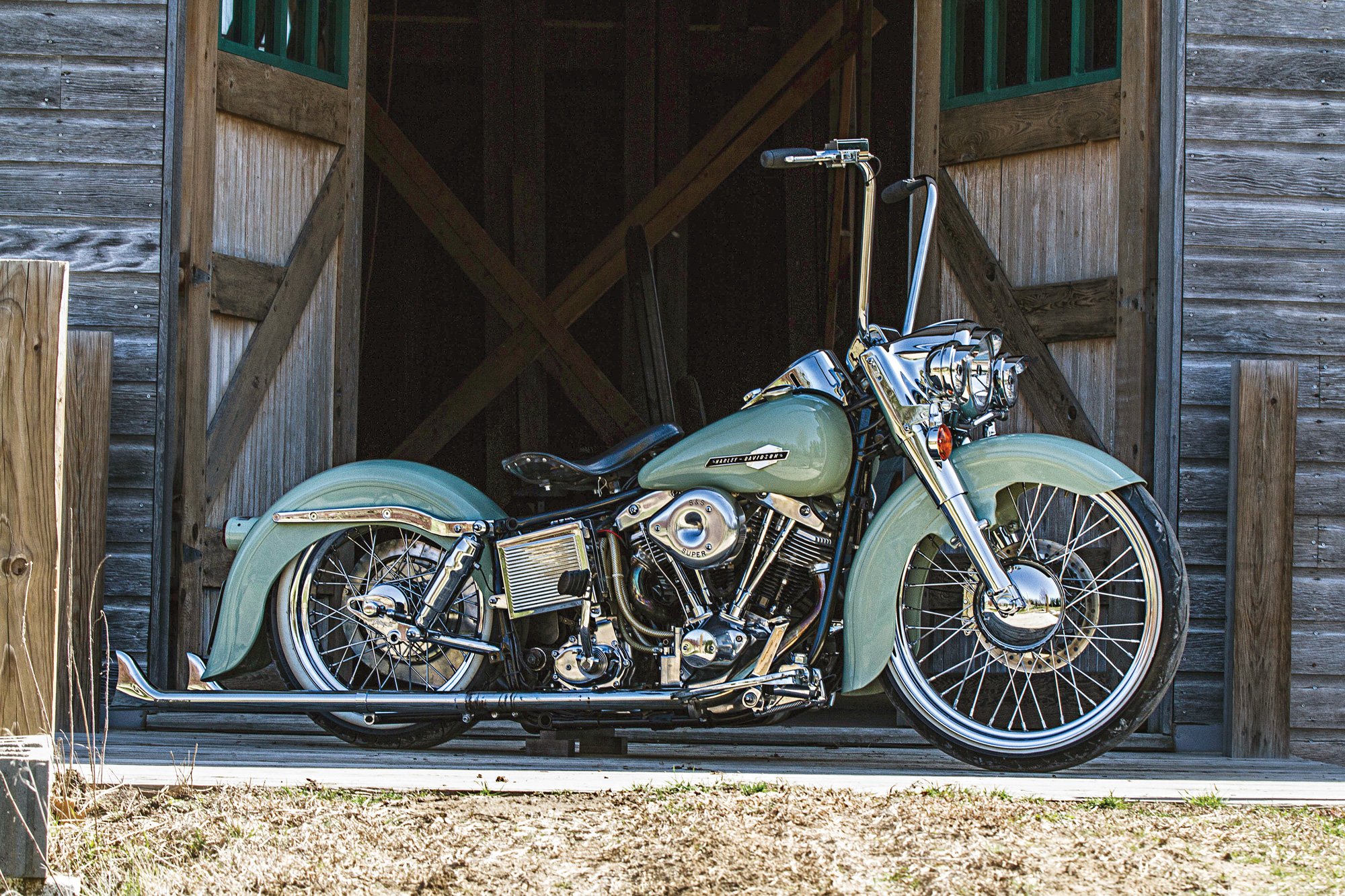 Hot Bike Magazine on Twitter: "Custom 1975 Harley-Davidson ...