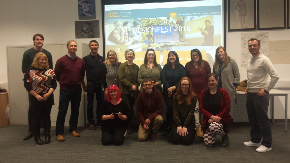 DigitalArtsLab's tweet image. Delighted to be able to host a group of post graduate researchers today at LIT Clonmel as part of #DesignFest
