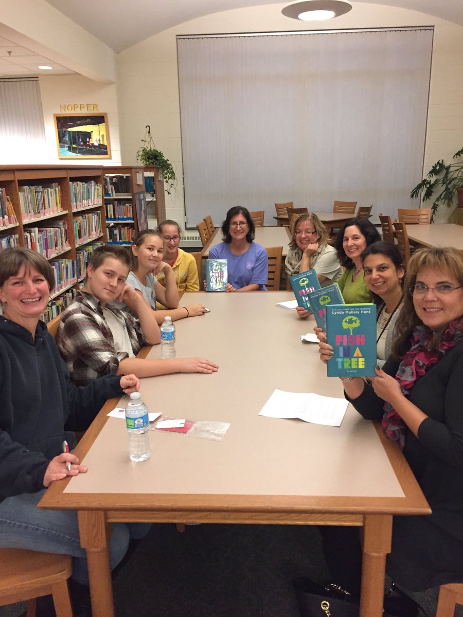 StrongLMC's tweet photo. Strong School Reads!  underway!!  Reading Fish-in-A-Tree!! https://t.co/TlJBLJh2dC