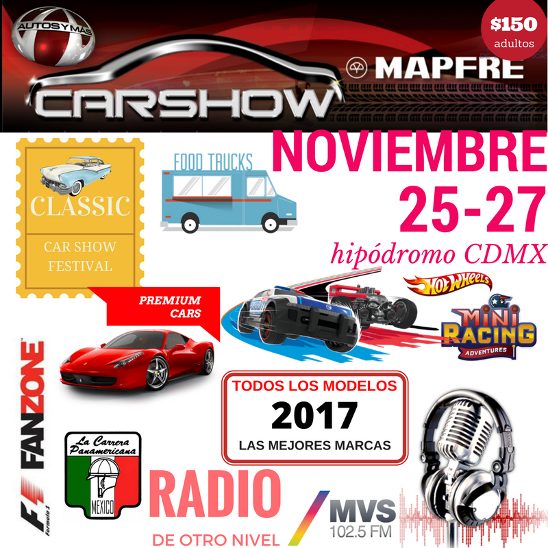 AutosyMas's tweet photo. TODA LA INFO Del #CarShowCDMX Esta AQUI: https://t.co/2euEUep5ZR  Por fa da RT y que todos  sepan! https://t.co/oiFIyY7DiA