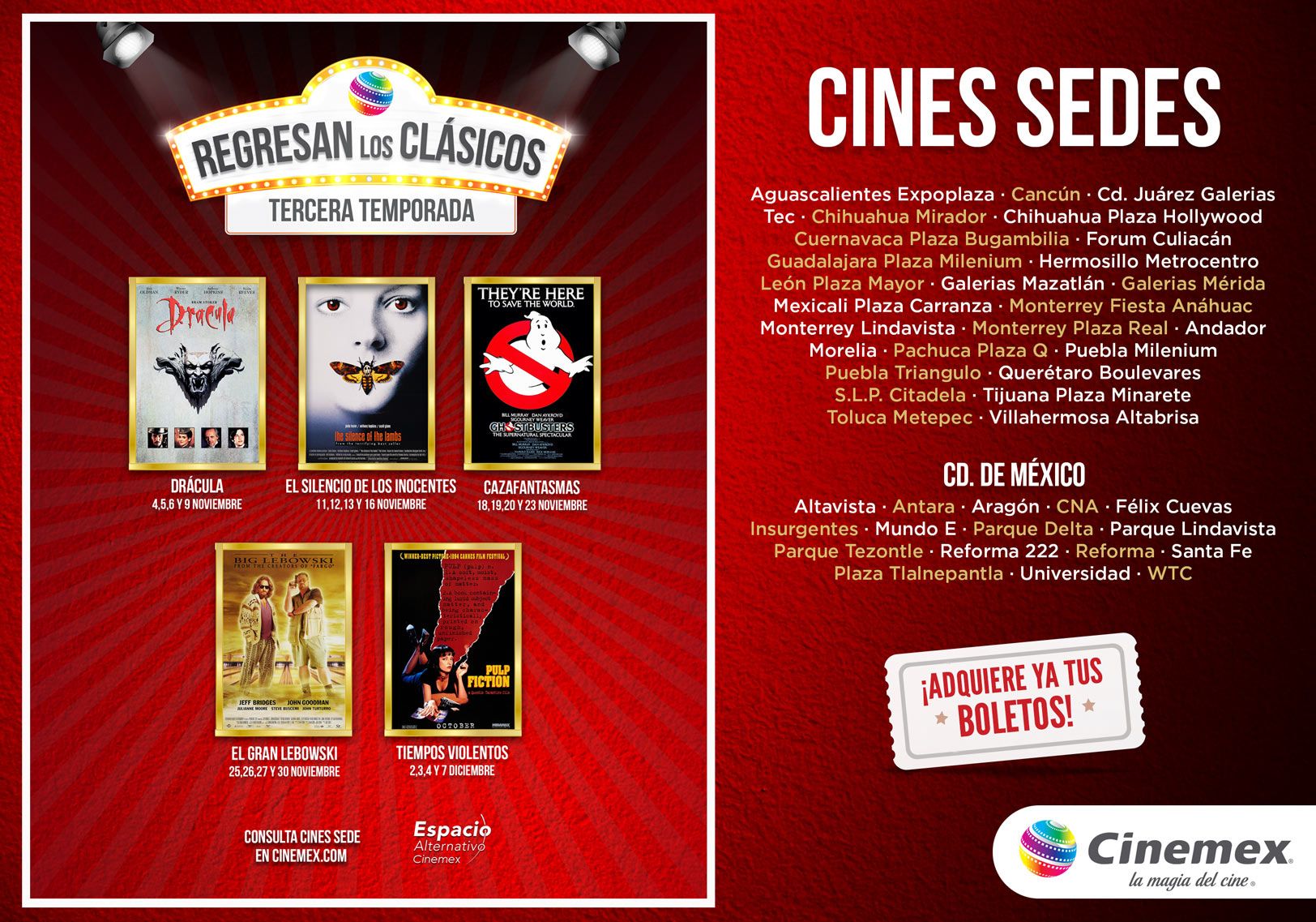 Introducir 58+ images cinemex galerias tec cd juarez telefono Viaterra.mx