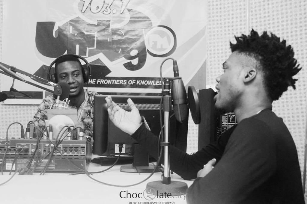 ckay_yo's tweet photo. @mdl_lamu @unilagfm big ups! Thanks for having me! #Nkechi #TheMinistryIsMoving #CKayYo #Cโฆ https://t.co/VDtQ3aunRe https://t.co/ssrIjiFxsg