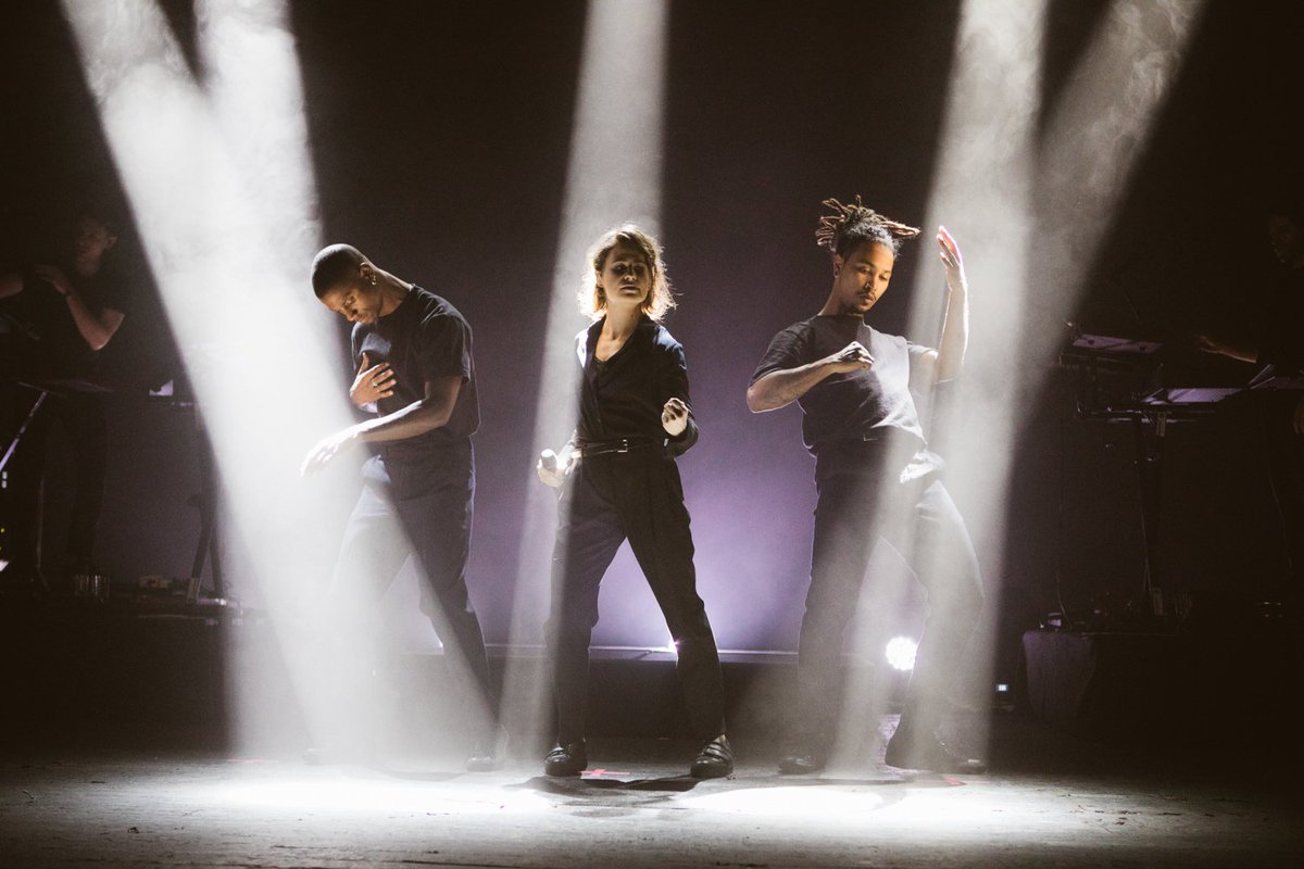 bestfitmusic's tweet photo. Christine and the Queens taking Brixton by storm tonight in photos: https://t.co/QN5Th09cHO https://t.co/LSApUzo24q