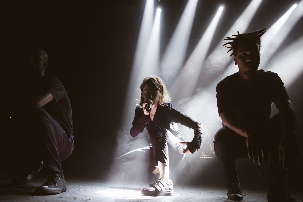 bestfitmusic's tweet photo. Christine and the Queens taking Brixton by storm tonight in photos: https://t.co/QN5Th09cHO https://t.co/LSApUzo24q