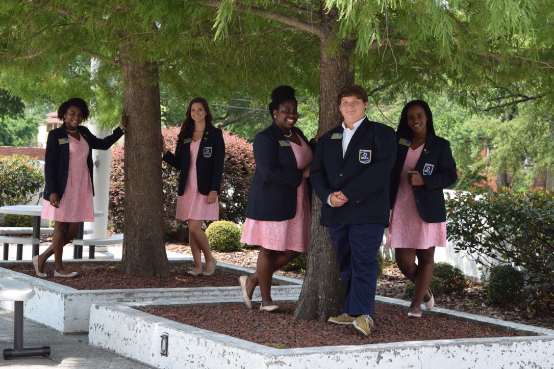 SCDECA_Emily's tweet photo. You know you're a DECA member when your navy DECA blazer becomes an essential part of your wardrobe! #scdecamonthchallenge #day2 #decamonth https://t.co/14cJWwbi37