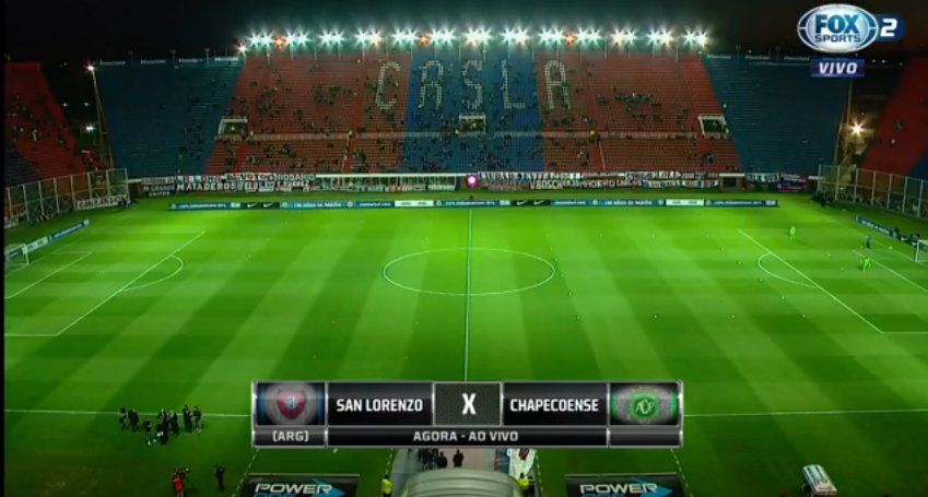 SportsCenterBR's tweet photo. AO VIVO! Agora é pra valer: @devapascovicci e @BlogdoQuesada no ar com @SanLorenzo x @ChapecoenseReal! #SulamericanaFOXSports https://t.co/bLX81iEr9f