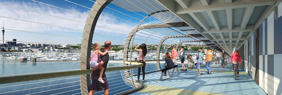LudoCReid's tweet photo. #Skypath approved. A victory 4 #cycling &amp; sanity. Thank u BW @BikeAKL @GenerationZer0 @TransportBlog A key physical/psychological move https://t.co/KjRYw4XVFy