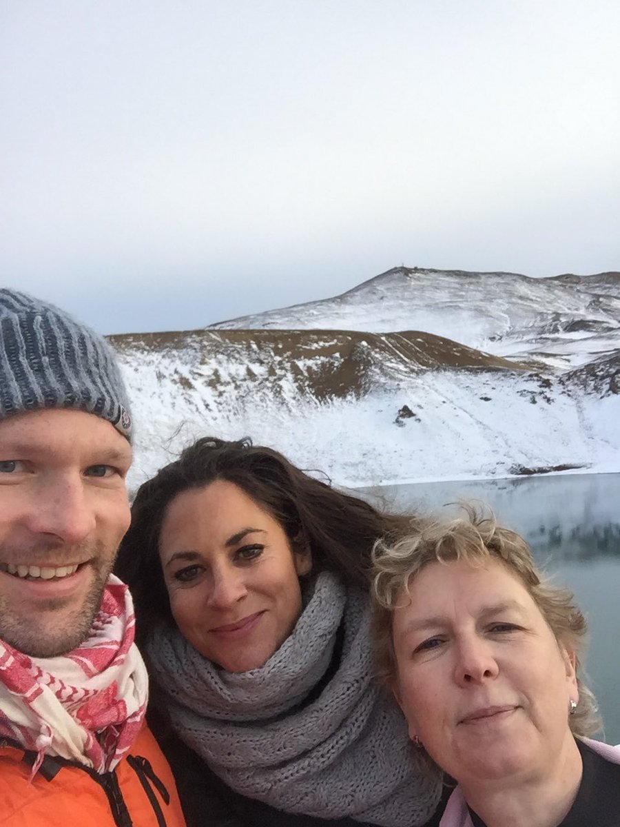Team #geography at Hell (a crater lake) #lakeviti #myvatn <a href="/DeanCloseSchool/">Dean Close School</a>