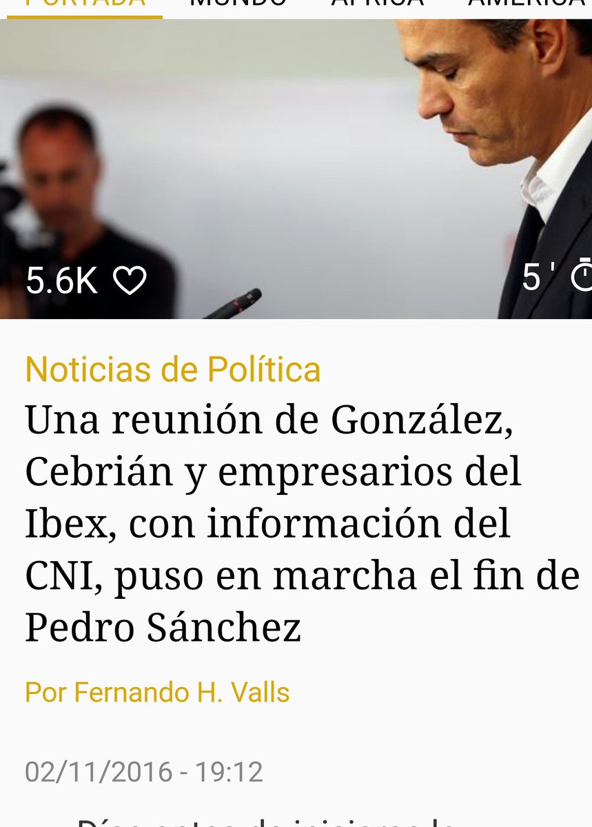 DorCabrejas's tweet photo. Si esto es cierto, no es un golpe en el PSOE. Es un golpe de Estado!
@sanchezcastejon https://t.co/MTVBxTtdnC