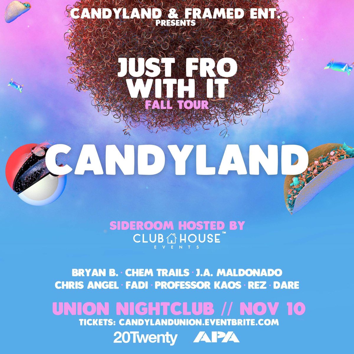 ChemTrailsLA's tweet photo. 🍬 Next Thursday 🍬
Gonna be dropping some bombs inside the @UnionClubLA 
Hit us up for guest list! #ChemTrailsLA #UnionClubLA https://t.co/OEKZ3SjMss
