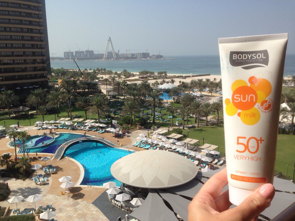 Ann_Dhoedt's tweet photo. Terug een zonnig dagje in #Dubai #OmegaAroundTheWorld  met #Bodysol https://t.co/YzOuUdNbKC