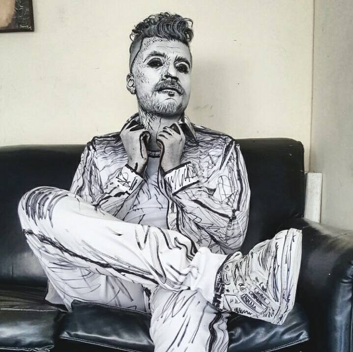 En el concurso de disfraces de @PicoAdw homenajeé a <a href="/aha_com/">a-ha</a> y una de mis rolas favoritas. Me divertí un chingo y fui de los ganadores 😍😍😍