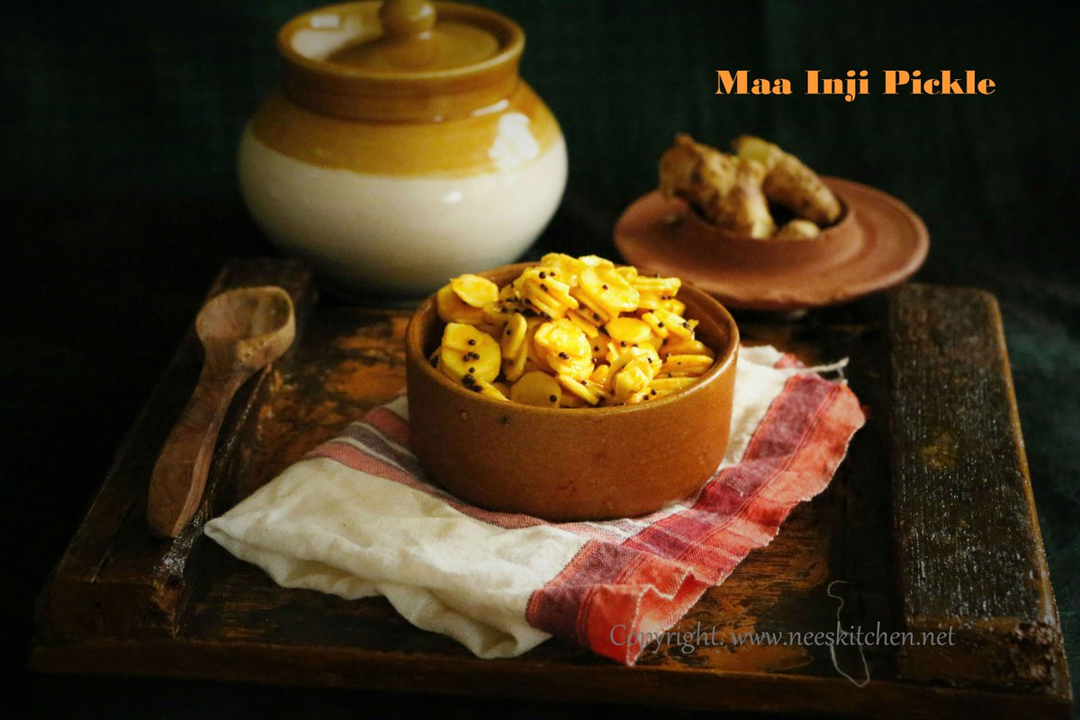 NeesKitchen's tweet photo. Maa Inji Pickle | Mango Ginger Pickle 
Recipe:https://t.co/AUjX25kjlD
Pin:https://t.co/GQphVksRoC https://t.co/F9Qex58xKi