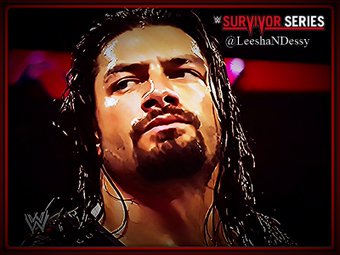 LeeshaNDessy's tweet photo. #Roman #TYGwen #MyIconFrmGwen #4SurvivorSeries @WWERomanReigns @romanreigns568 @shady926 @airstream52 @Rockfan_86 https://t.co/sHdsl2cPgh