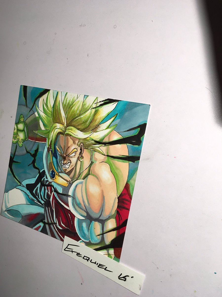 illexequiel's tweet photo. Legendary Super Saiyan, finally finished⚡️⚡️
 - Please retweet to help me spread my art! https://t.co/zZLUNBRmrL